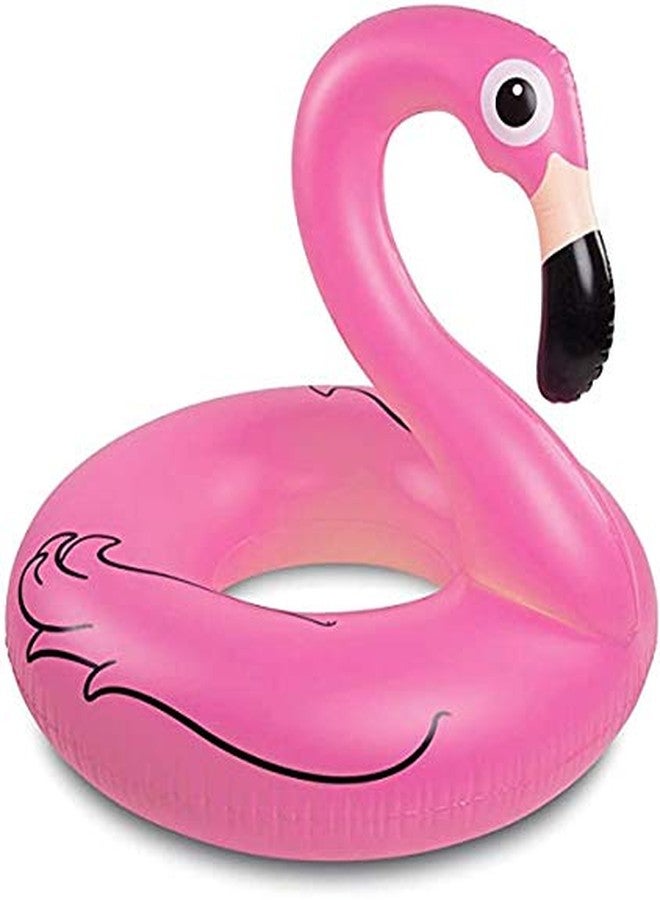 NYRWANA Inflatable Flamingo Pink Coasters Coke Cup Drink Holder, 12 Pieces (Free Air Pump) - Image 4